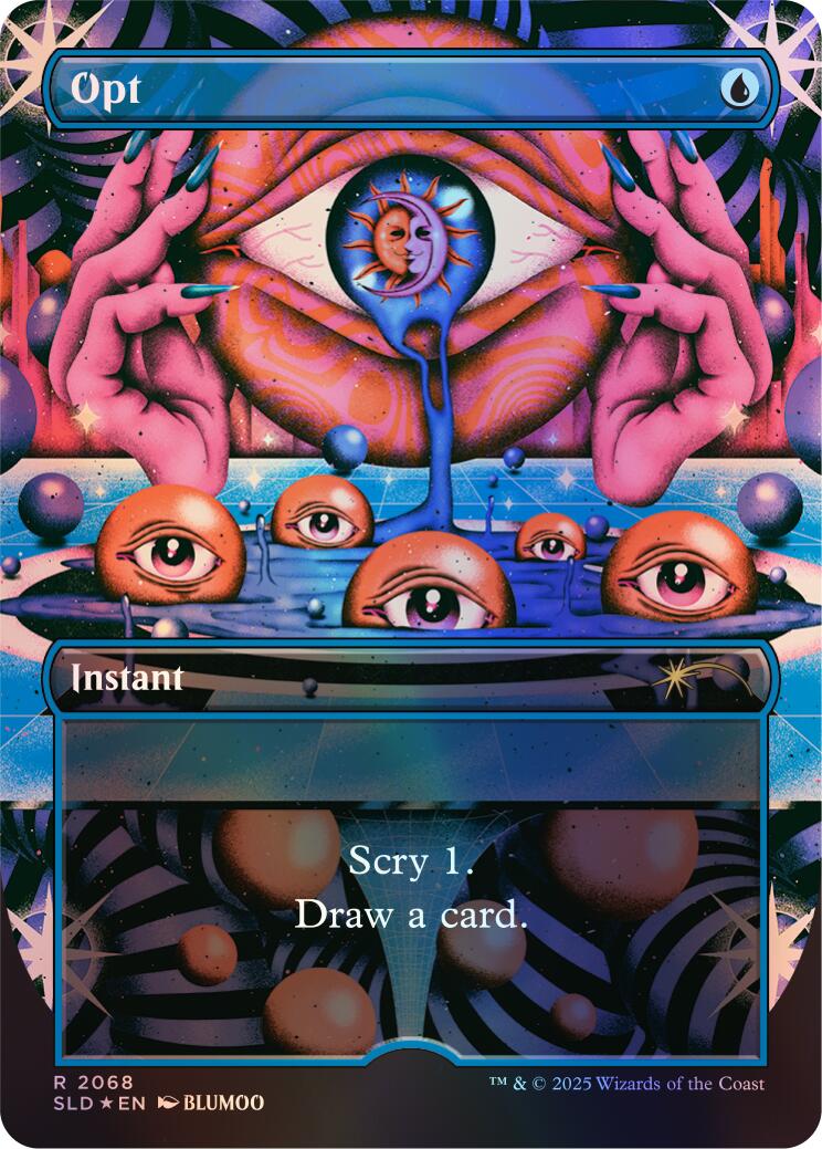 Opt (2068) (Rainbow Foil) [Secret Lair Drop Series] | Jack's On Queen