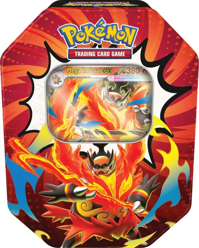 Ascended Heroes Tin [Mega Emboar ex] | Jack's On Queen