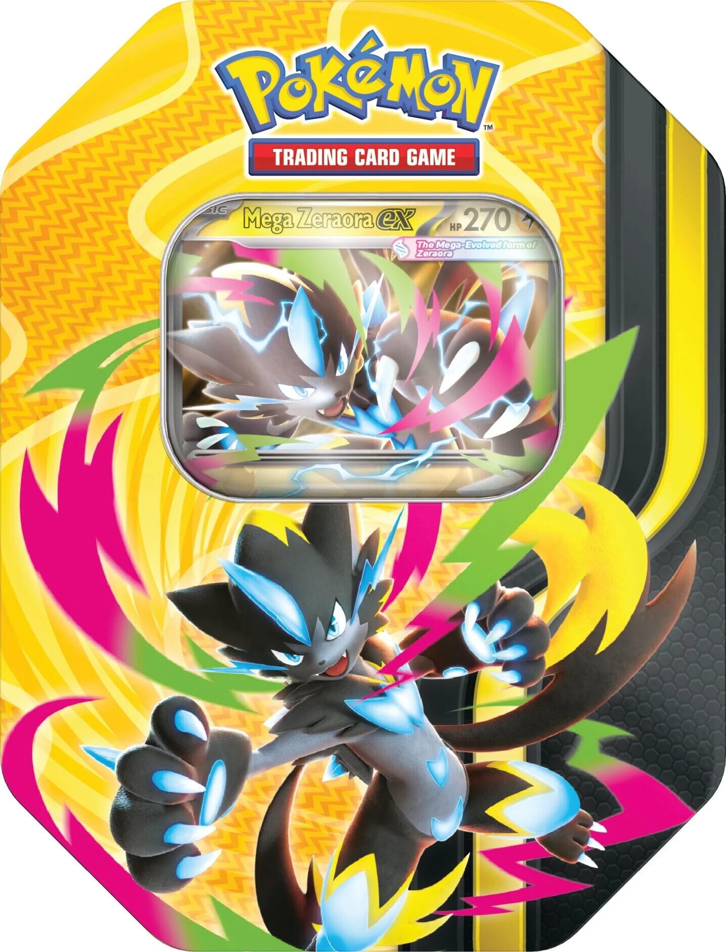 Mega Forces Tin [Mega Zeraora ex] | Jack's On Queen