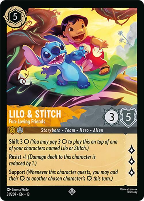 Lilo & Stitch - Fun-Loving Friends (31/207) [Attack of the Vine!] | Jack's On Queen