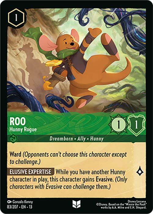 Roo - Hunny Rogue (83/207) [Attack of the Vine!] | Jack's On Queen