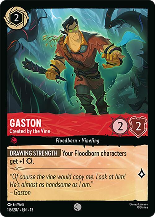 Gaston - Created by the Vine (115/207) [Attack of the Vine!] | Jack's On Queen