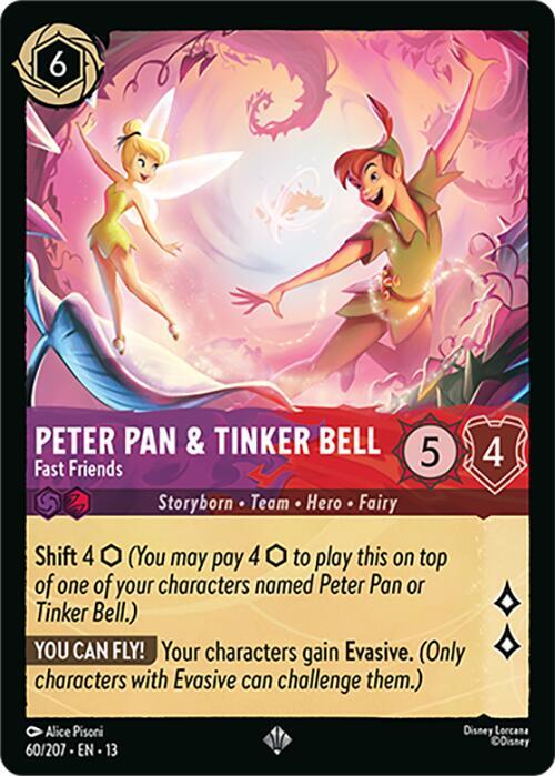 Peter Pan & Tinker Bell - Fast Friends (60/207) [Attack of the Vine!] | Jack's On Queen