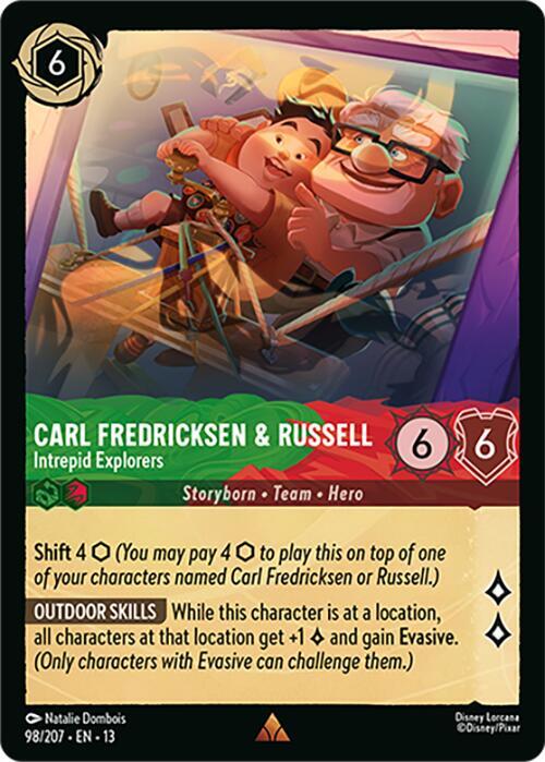 Carl Fredricksen & Russell - Intrepid Explorers (98/207) [Attack of the Vine!] | Jack's On Queen