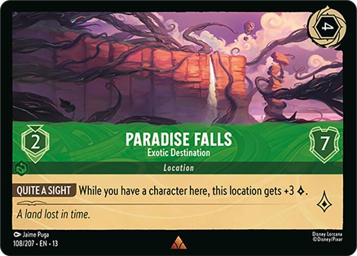 Paradise Falls - Exotic Destination (108/207) [Attack of the Vine!] | Jack's On Queen