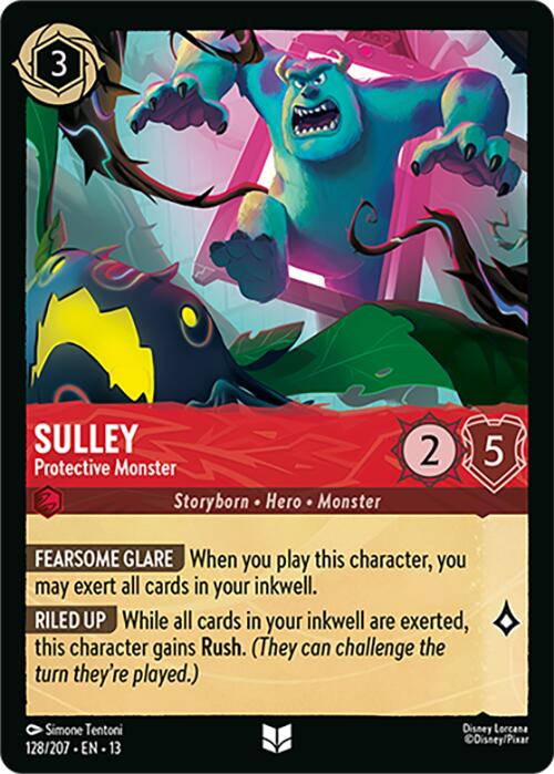 Sulley - Protective Monster (128/204) [Attack of the Vine!] | Jack's On Queen