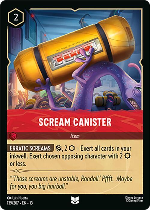 Scream Canister (139/207) [Attack of the Vine!] | Jack's On Queen