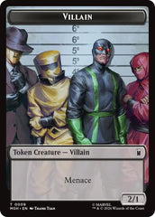 Villain // Treasure Double-Sided Token [Marvel Super Heroes Tokens] | Jack's On Queen