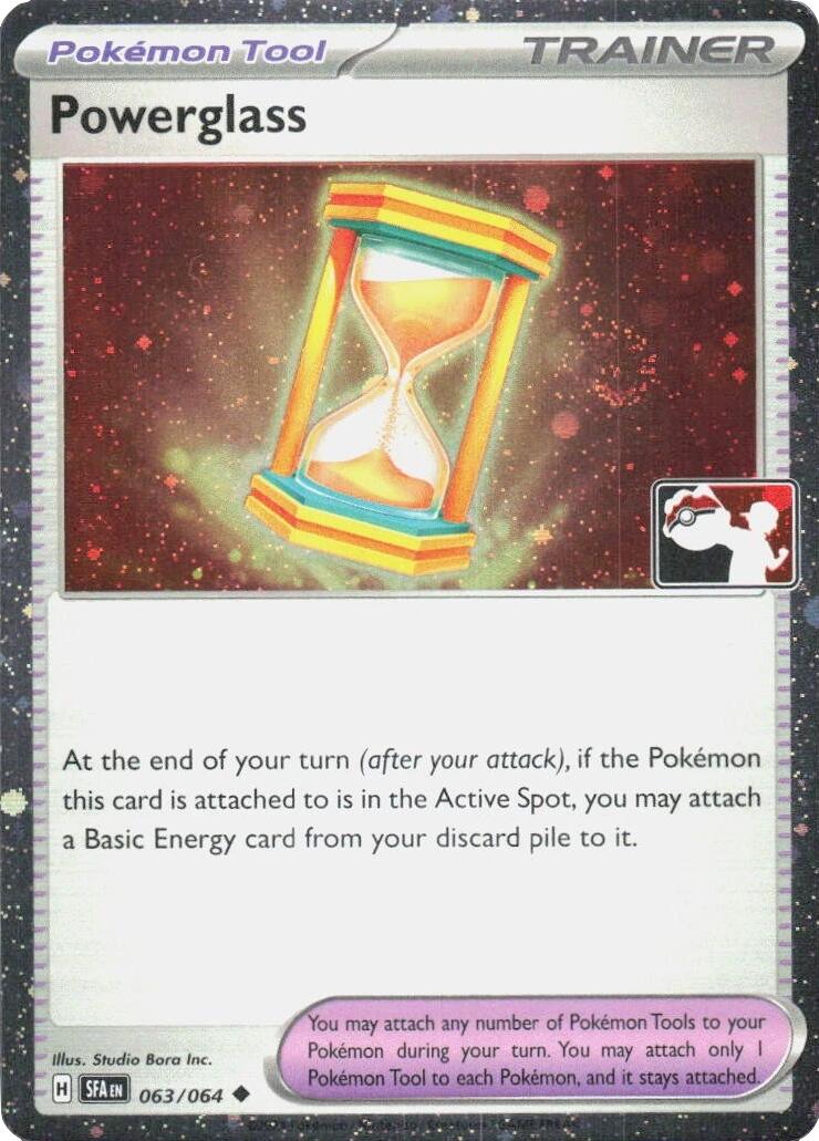 Powerglass (063/064) (Cosmos Holo) [Prize Pack Series Six] | Jack's On Queen