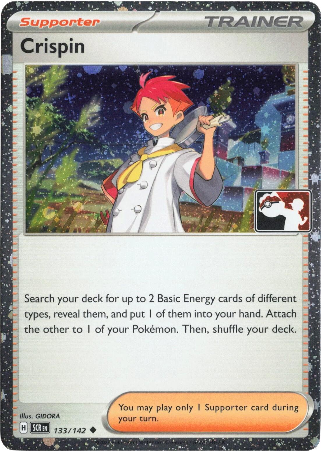 Crispin (133/142) (Cosmos Holo) [Prize Pack Series Six] | Jack's On Queen
