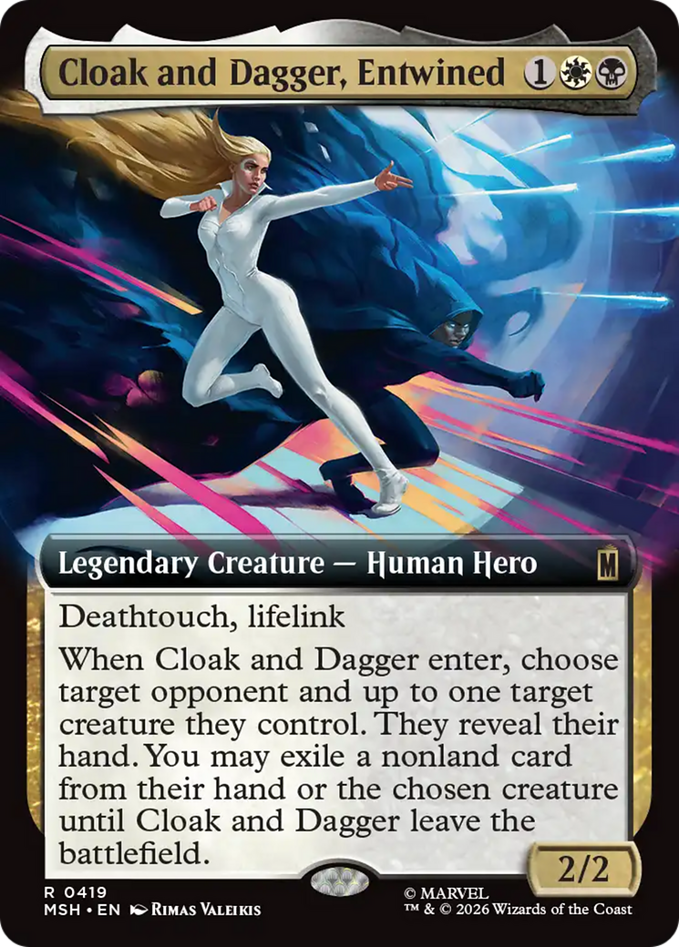 Cloak and Dagger, Entwined (Extended Art) [Marvel Super Heroes] | Jack's On Queen
