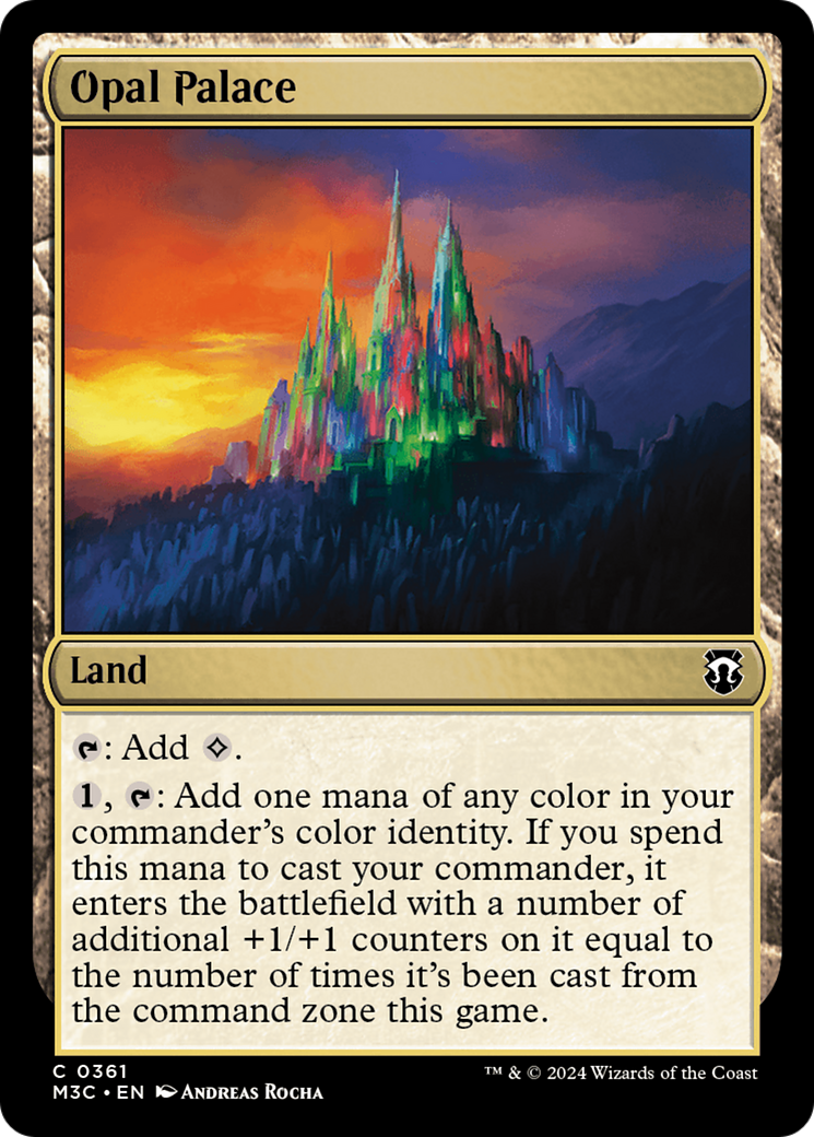 Opal Palace (Ripple Foil) [Modern Horizons 3 Commander] | Jack's On Queen