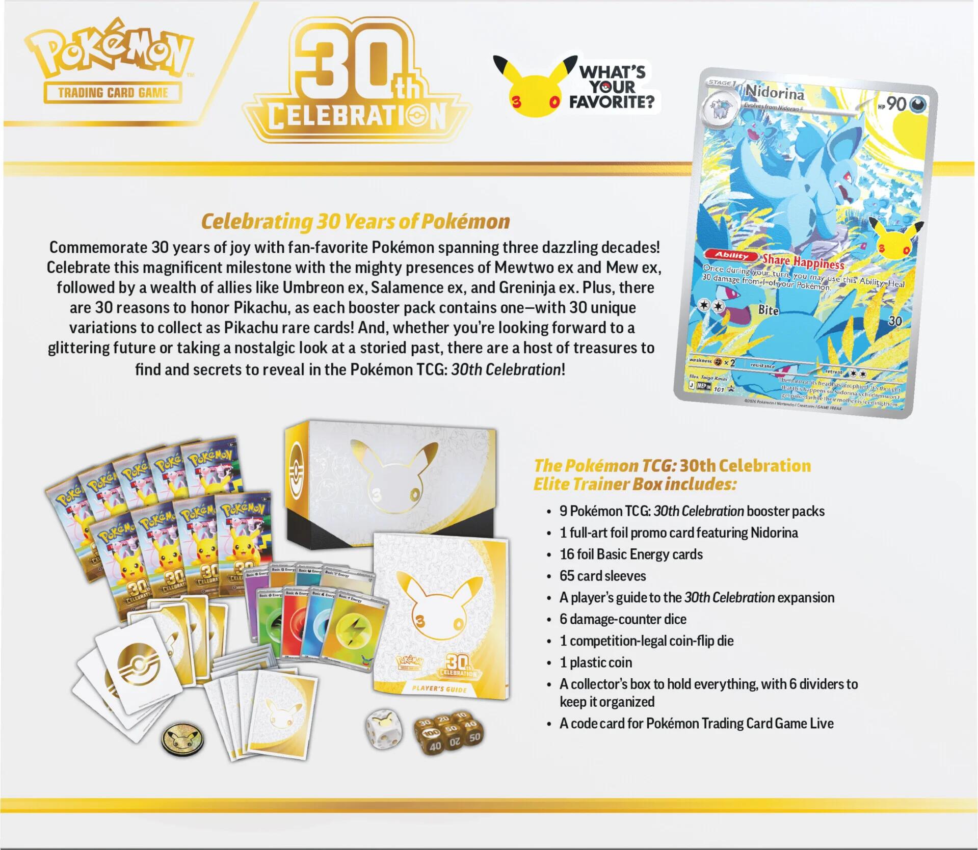 30th Celebration Elite Trainer Box | Jack's On Queen