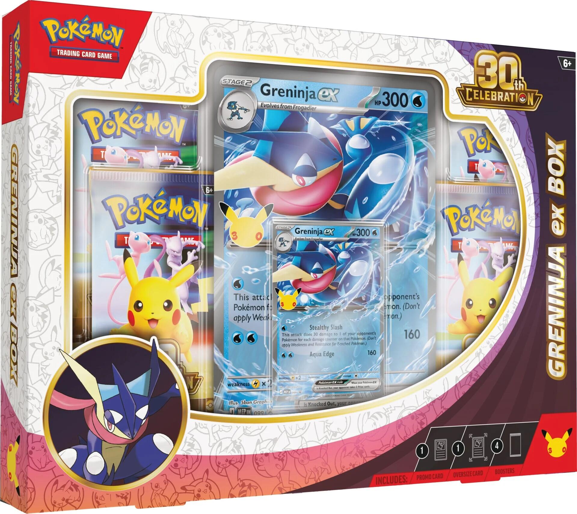 30th Celebration Greninja ex Box | Jack's On Queen