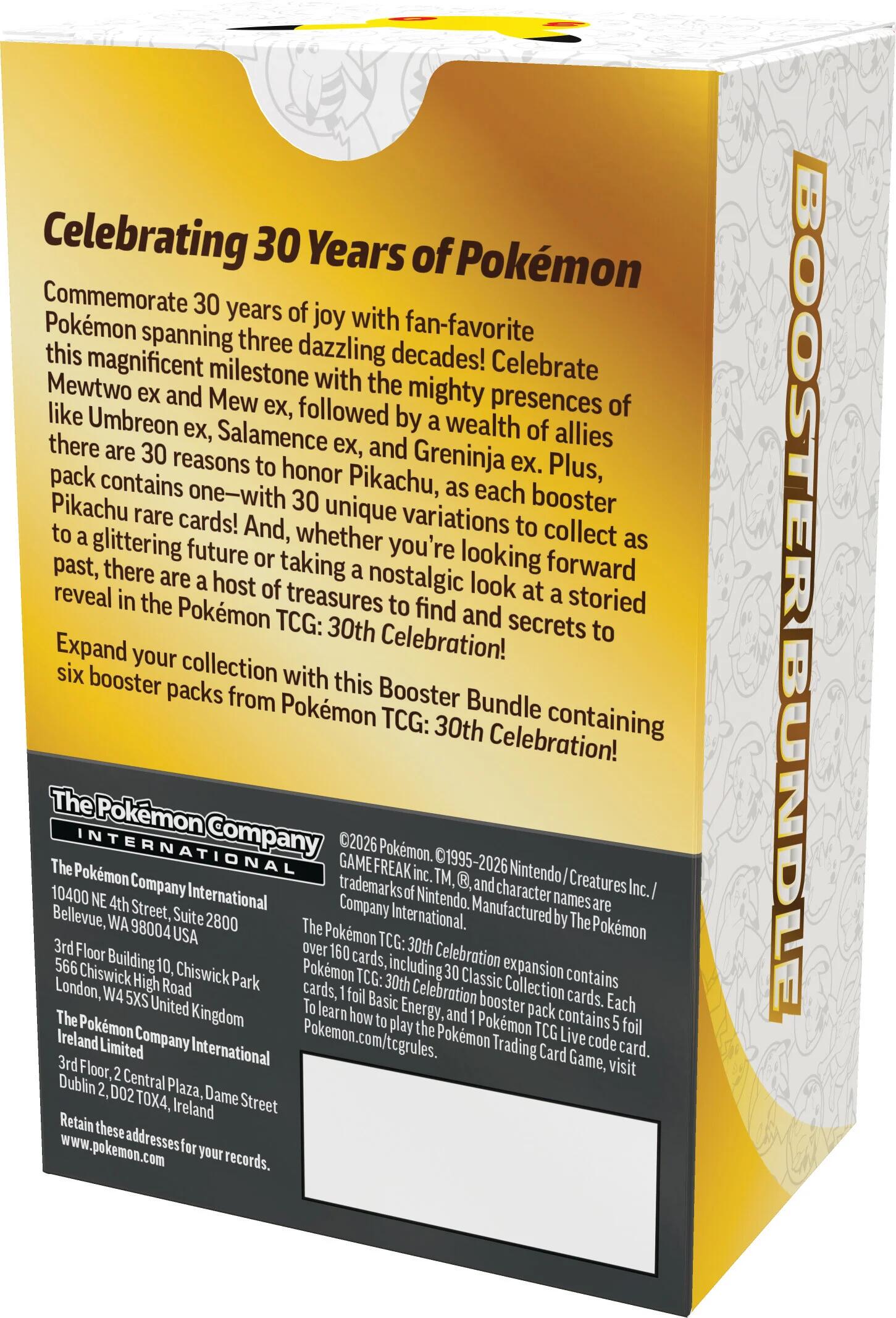 30th Celebration Booster Bundle | Jack's On Queen