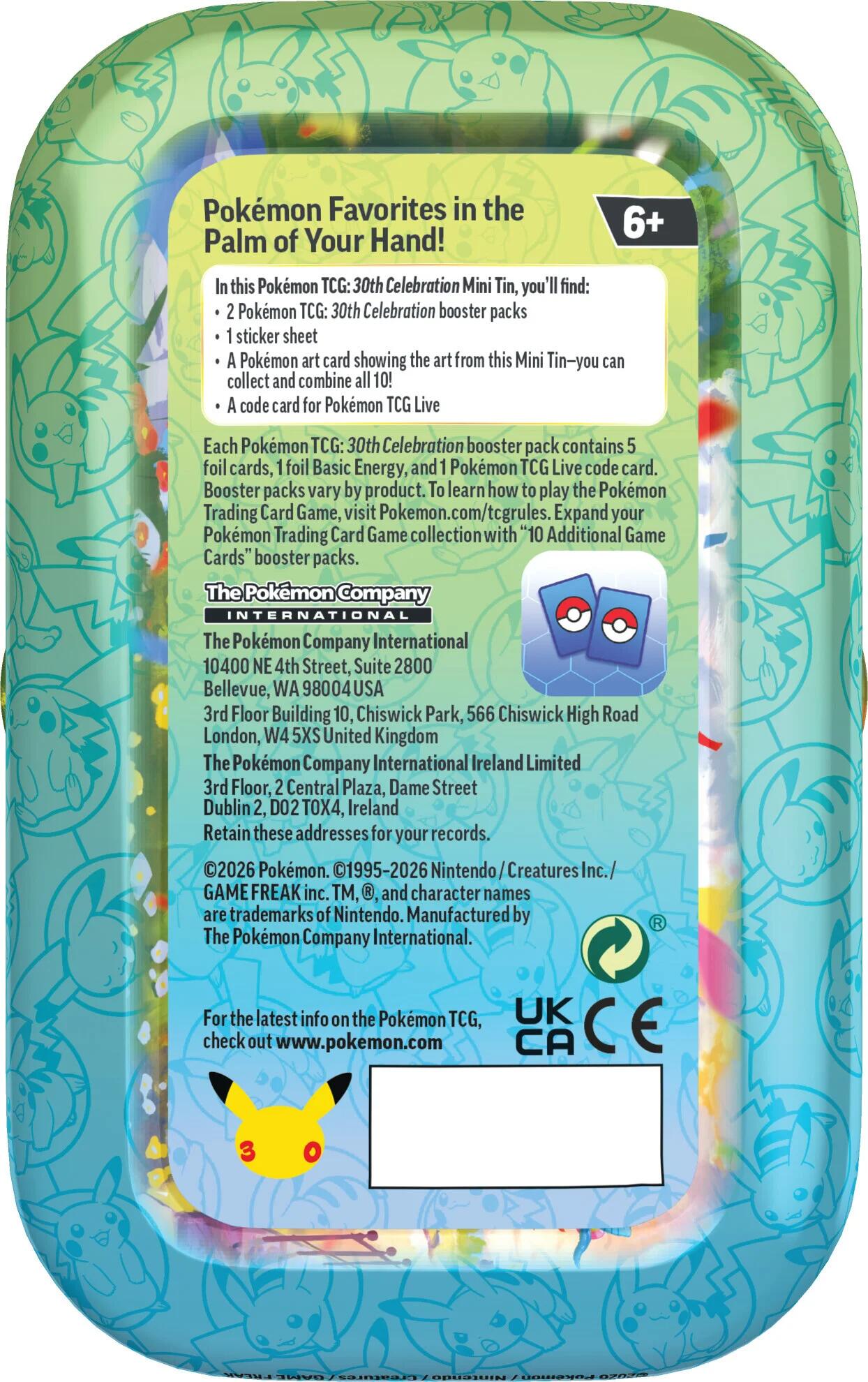 30th Celebration Mini Tin [Mew] | Jack's On Queen