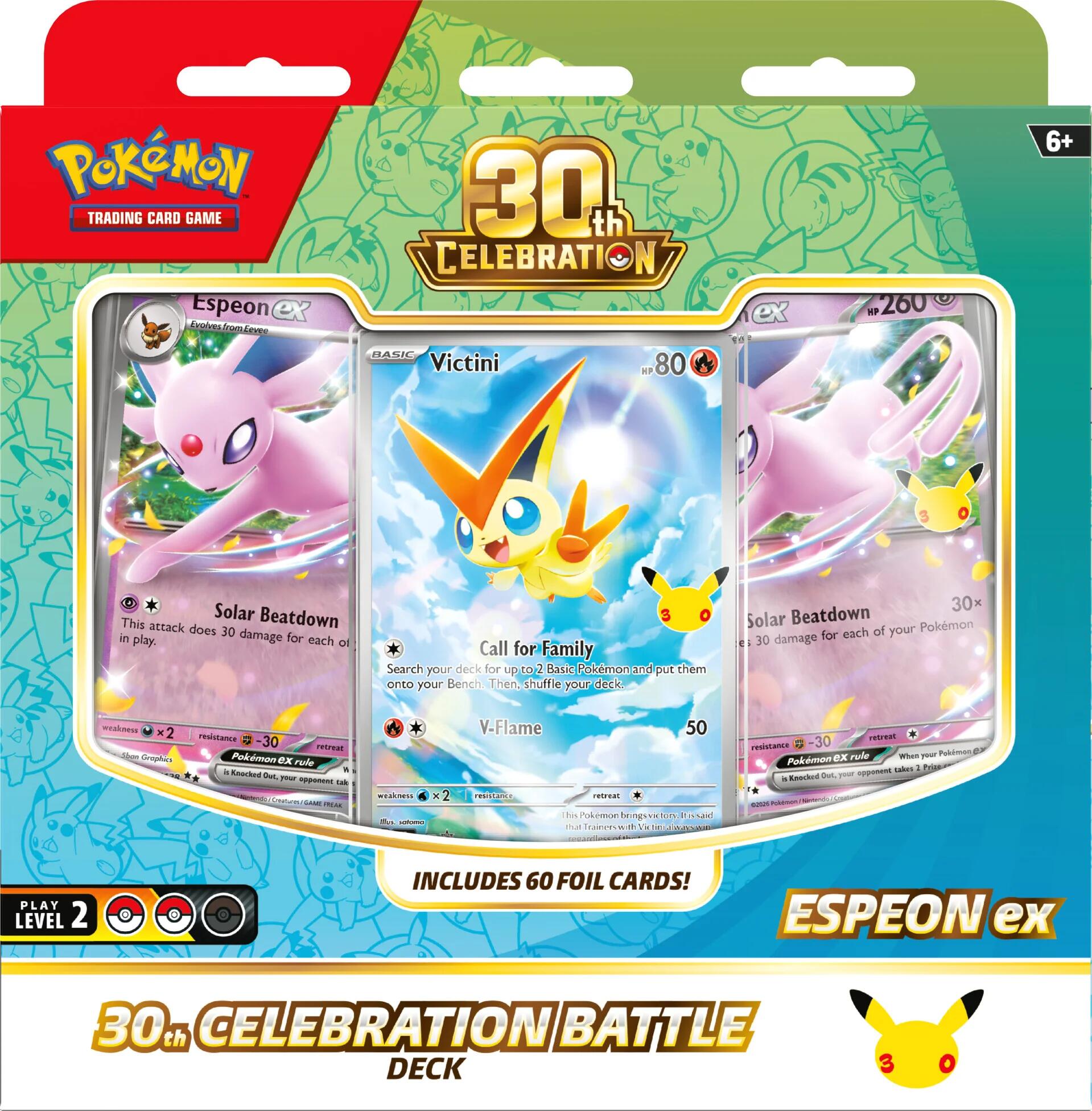 30th Celebration Battle Deck [Espeon ex] | Jack's On Queen