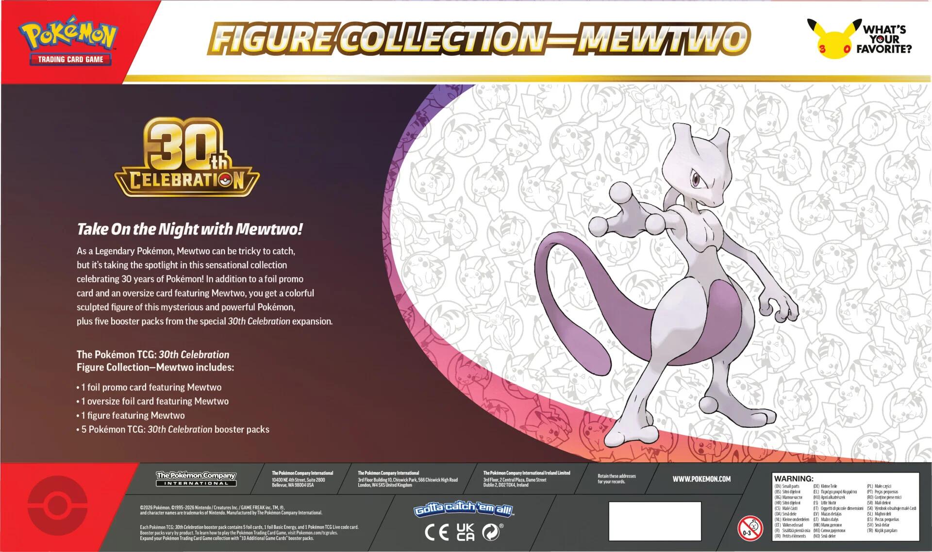 30th Celebration Figure Collection [Mewtwo] | Jack's On Queen