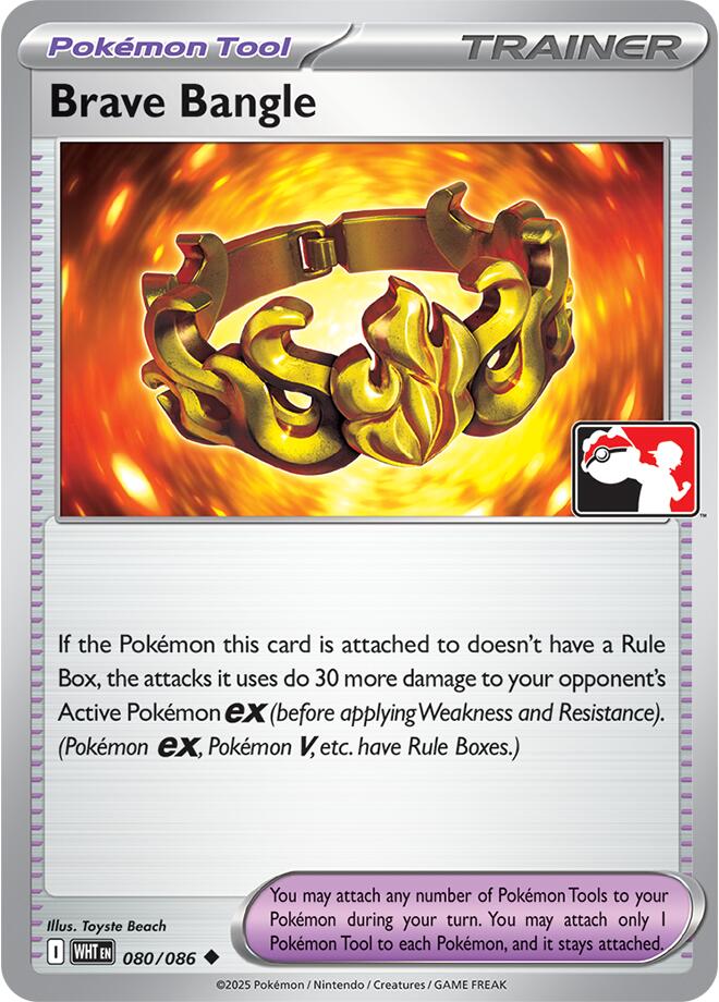 Brave Bangle (080/086) (Cosmos Holo) [Prize Pack Series Nine] | Jack's On Queen
