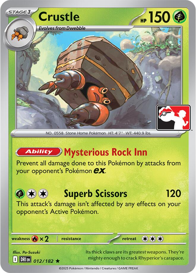 Crustle (012/182) [Prize Pack Series Nine] | Jack's On Queen