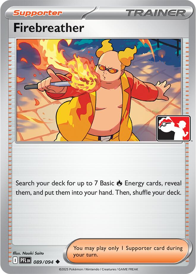 Firebreather (089/094) [Prize Pack Series Nine] | Jack's On Queen