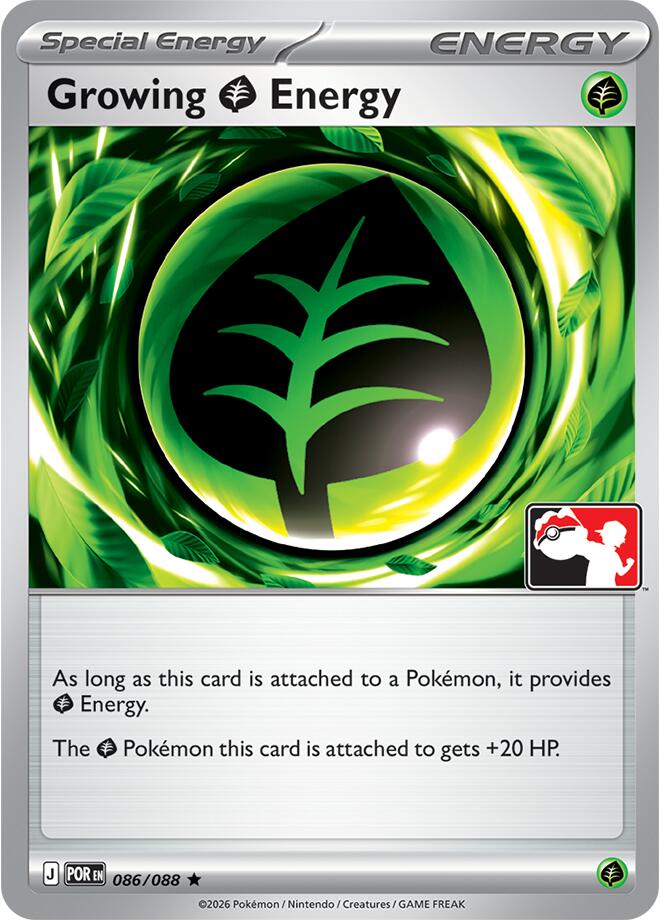 Growing Grass Energy (086/088) [Prize Pack Series Nine] | Jack's On Queen