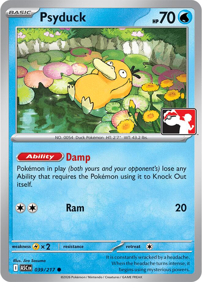 Psyduck (039/217) [Prize Pack Series Nine] | Jack's On Queen