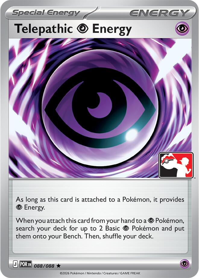 Telepathic Psychic Energy (088/088) [Prize Pack Series Nine] | Jack's On Queen