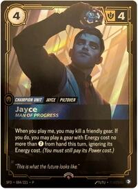 Jayce - Man of Progress (084/221) [Riftbound Organized Play Promotional Cards] | Jack's On Queen