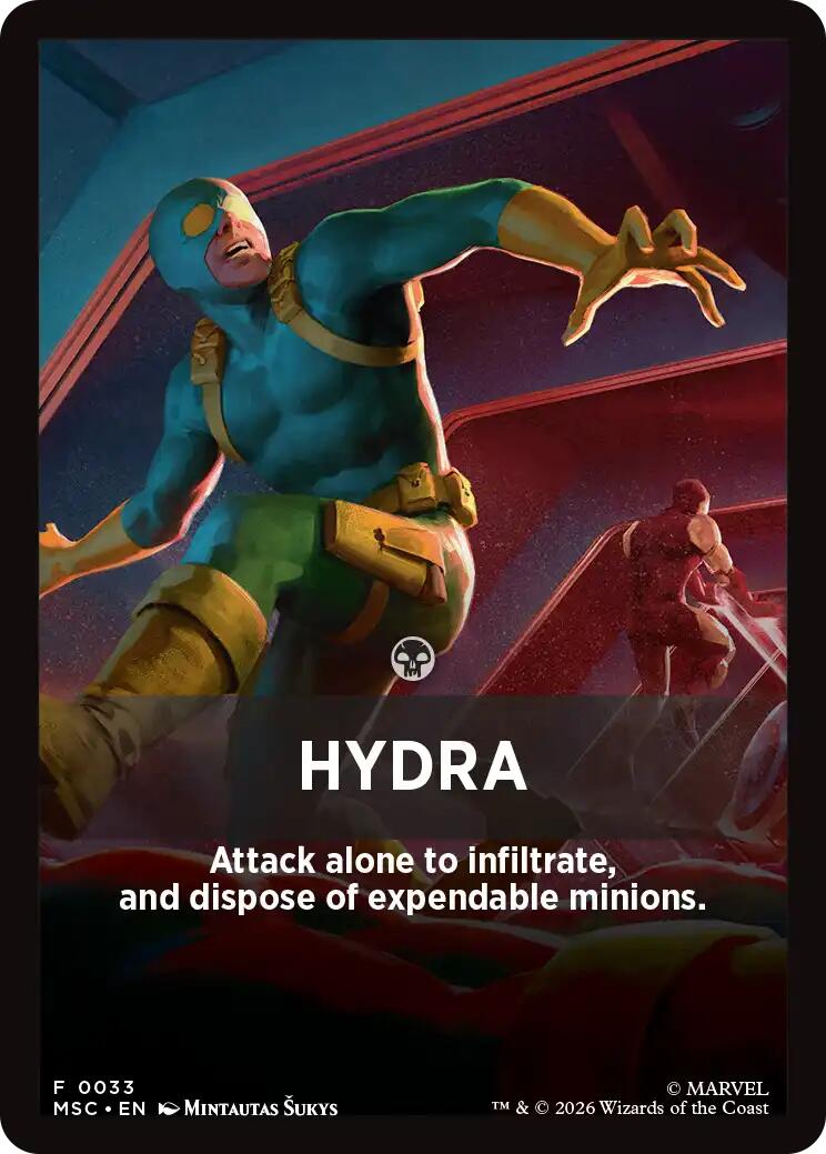 Hydra Theme Card [Marvel Super Heroes Commander] | Jack's On Queen