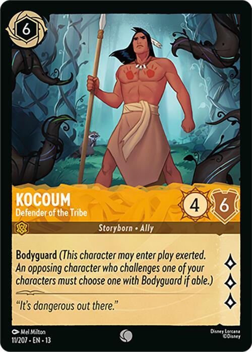 Kocoum - Defender of the Tribe (11/207) [Attack of the Vine!] | Jack's On Queen