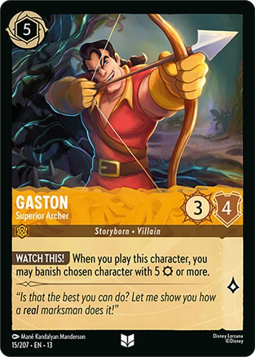 Gaston - Superior Archer (15/207) [Attack of the Vine!] | Jack's On Queen