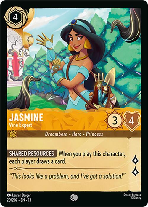 Jasmine - Vine Expert (20/207) [Attack of the Vine!] | Jack's On Queen