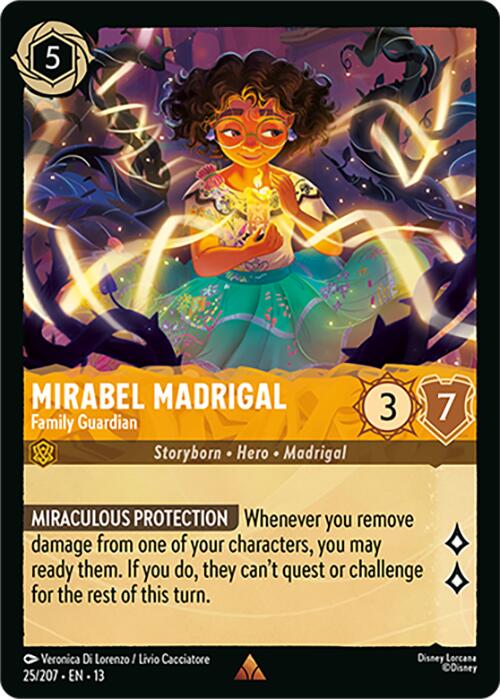 Mirabel Madrigal - Family Guardian (25/207) [Attack of the Vine!] | Jack's On Queen