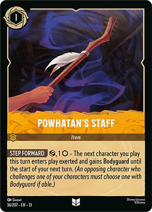 Powhatan's Staff (36/207) [Attack of the Vine!] | Jack's On Queen