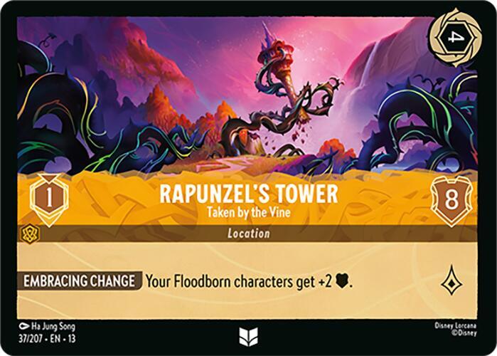 Rapunzel's Tower - Taken by the Vine (37/207) [Attack of the Vine!] | Jack's On Queen