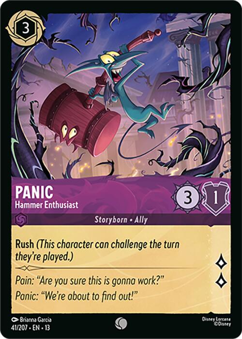Panic - Hammer Enthusiast (41/207) [Attack of the Vine!] | Jack's On Queen