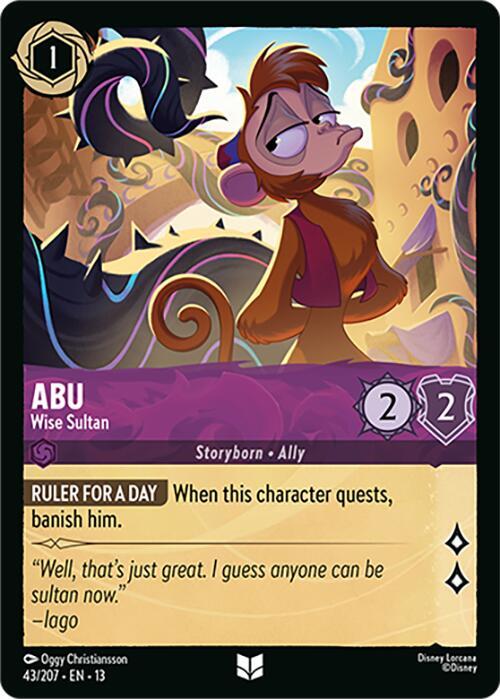 Abu - Wise Sultan (43/207) [Attack of the Vine!] | Jack's On Queen