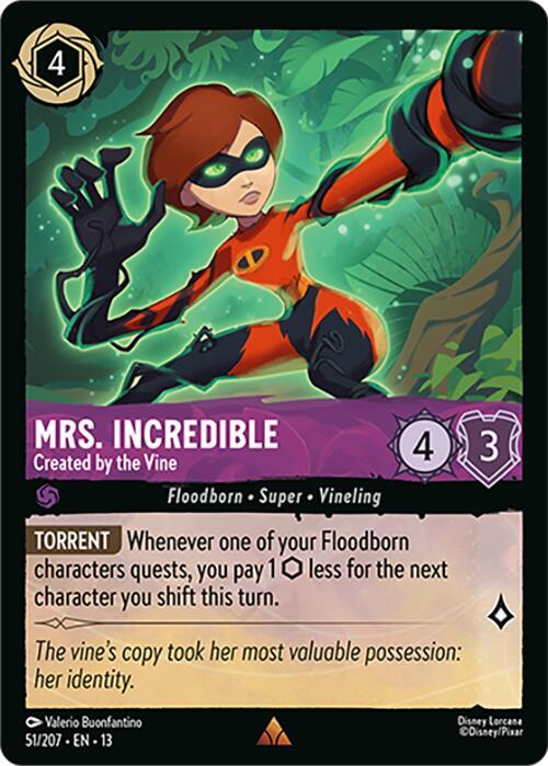 Mrs. Incredible - Created by the Vine (51/207) [Attack of the Vine!] | Jack's On Queen