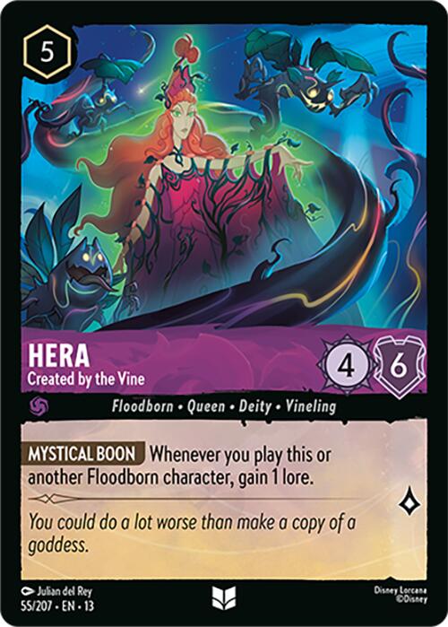 Hera - Created by the Vine (55/207) [Attack of the Vine!] | Jack's On Queen