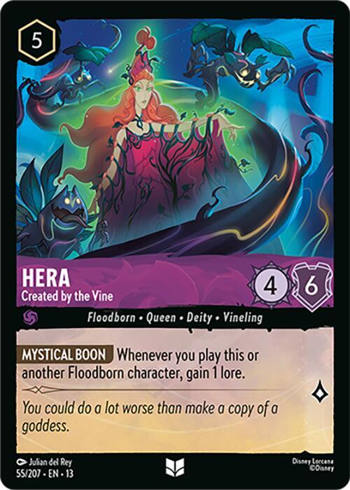 Hera - Created by the Vine (55/207) [Attack of the Vine!] | Jack's On Queen