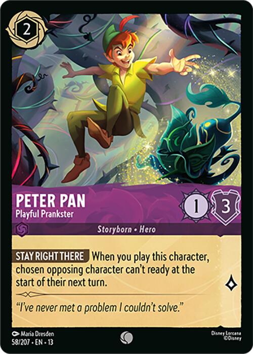 Peter Pan - Playful Prankster (58/207) [Attack of the Vine!] | Jack's On Queen