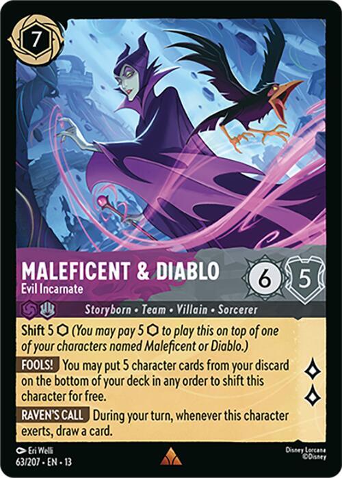Maleficent & Diablo - Evil Incarnate (63/207) [Attack of the Vine!] | Jack's On Queen