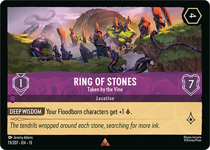 Ring of Stones - Taken by the Vine (73/207) [Attack of the Vine!] | Jack's On Queen