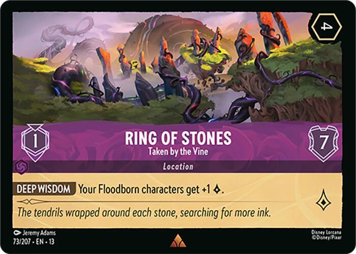 Ring of Stones - Taken by the Vine (73/207) [Attack of the Vine!] | Jack's On Queen