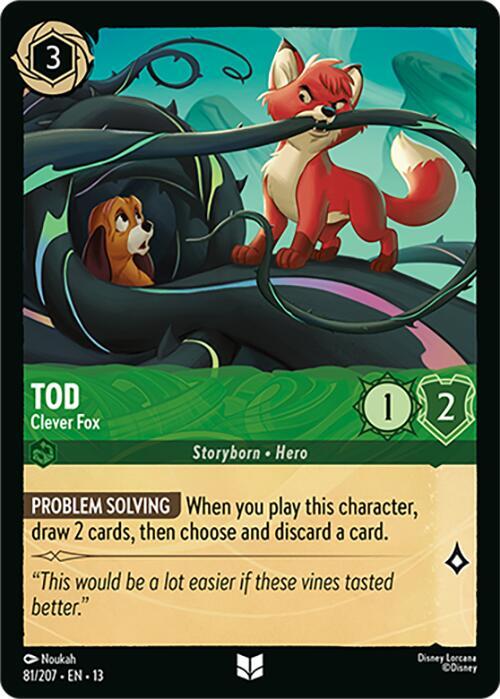 Tod - Clever Fox (81/207) [Attack of the Vine!] | Jack's On Queen
