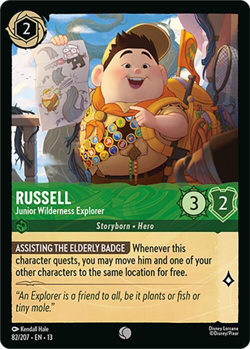 Russell - Junior Wilderness Explorer (82/207) [Attack of the Vine!] | Jack's On Queen