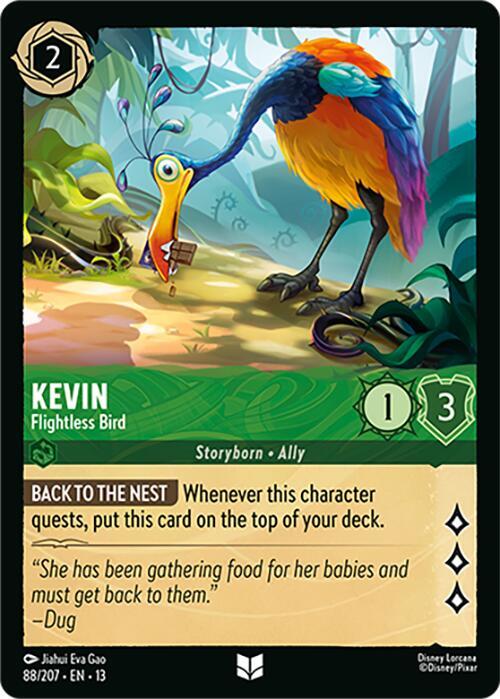 Kevin - Flightless Bird (88/207) [Attack of the Vine!] | Jack's On Queen