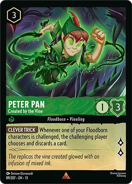 Peter Pan - Created by the Vine (89/207) [Attack of the Vine!] | Jack's On Queen