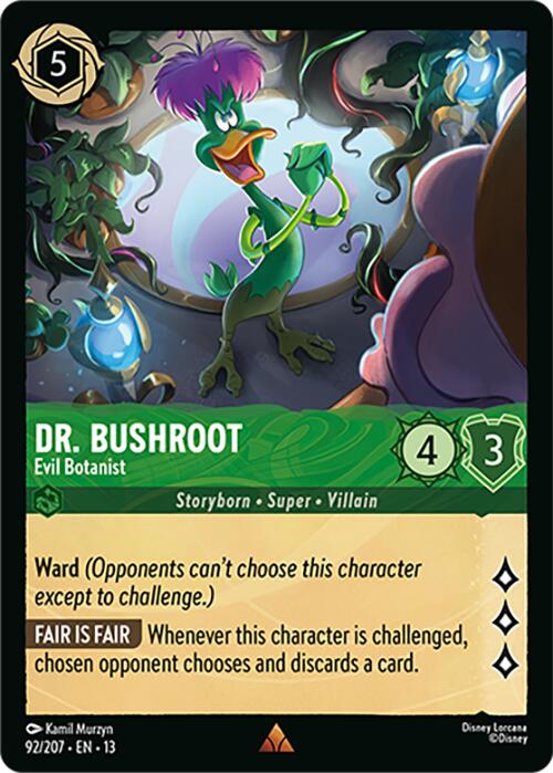 Dr. Bushroot - Evil Botanist (92/207) [Attack of the Vine!] | Jack's On Queen